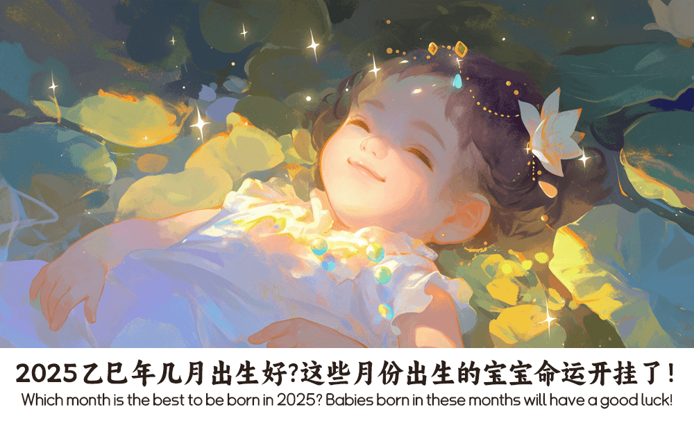 2025乙巳年几月出生好？这些月份出生的宝宝命运开挂了！
