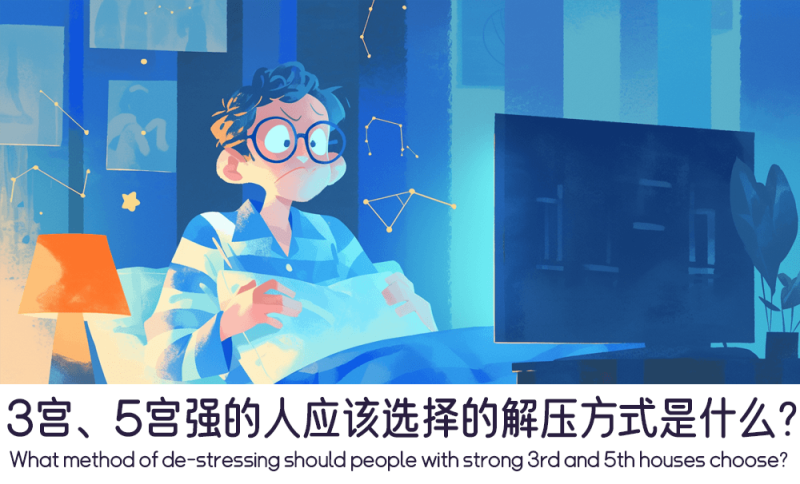 3宫、5宫强的人应该选择的解压方式