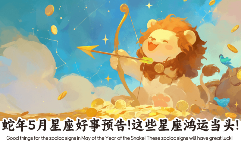 蛇年5月星座