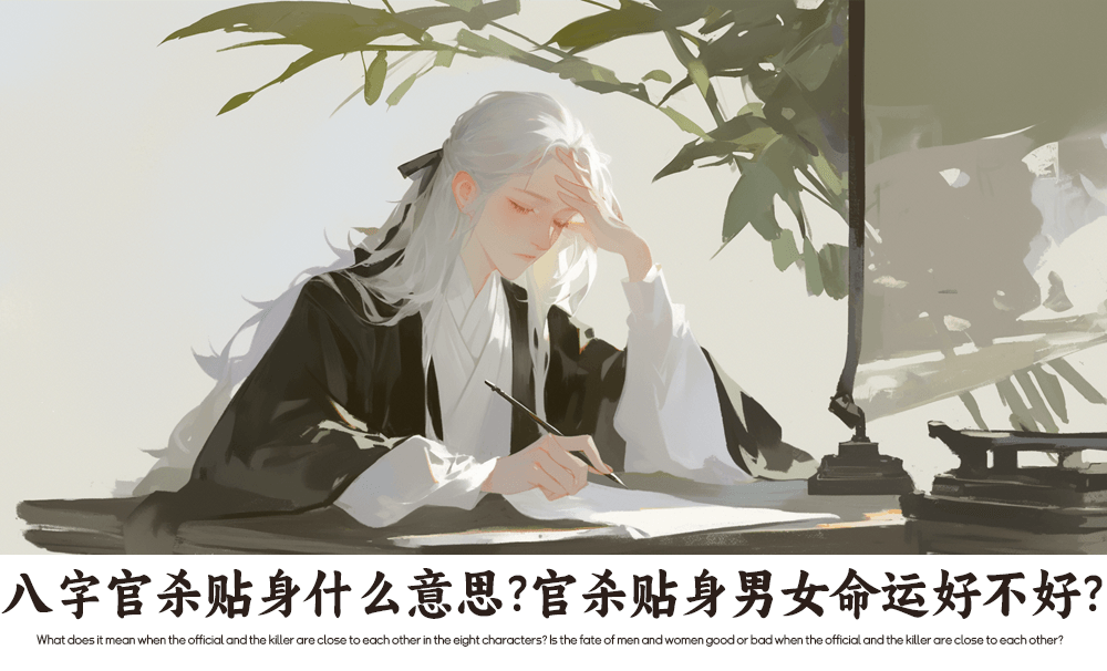 八字官杀贴身什么意思？官杀贴身男女命运好不好?
