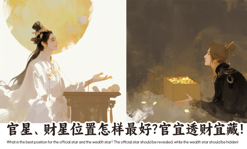 官星、财星位置