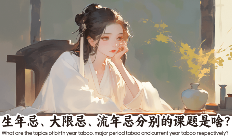 生年忌、大限忌、流年忌