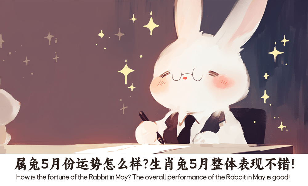 属兔5月份运势怎么样？生肖兔5月整体表现不错！