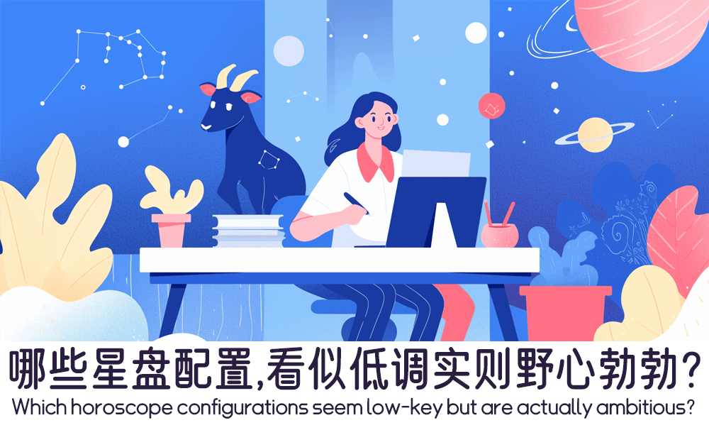 哪些星盘配置，看似低调实则野心勃勃？