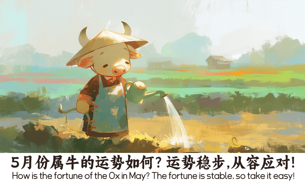 5月份属牛的运势如何？运势稳步，从容应对！