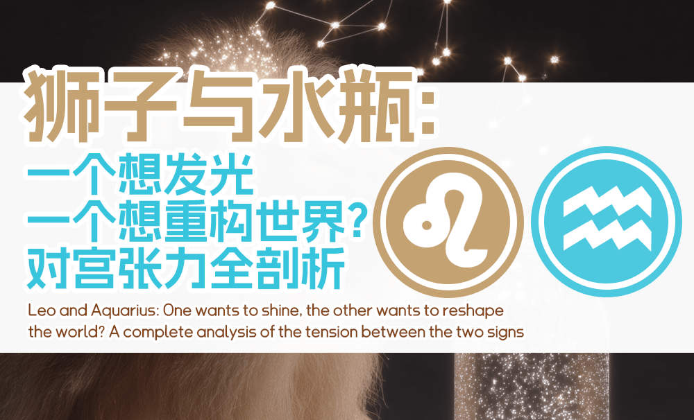狮子与水瓶：一个想发光，一个想重构世界？对宫张力全剖析