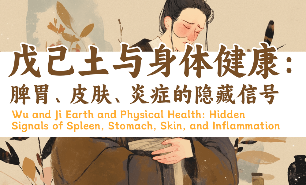 戊己土与身体健康：脾胃、皮肤、炎症的隐藏信号