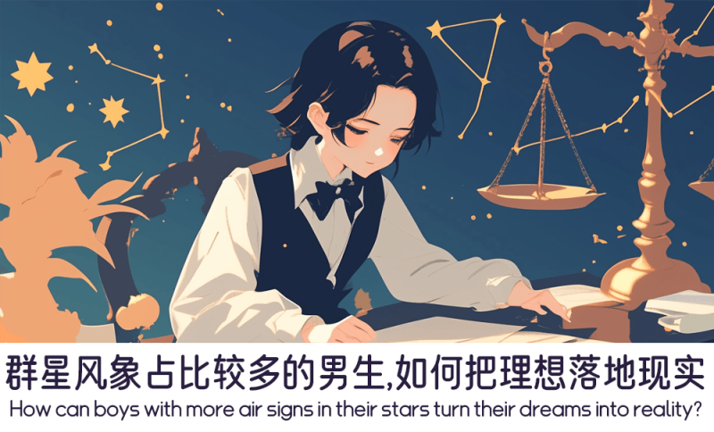 群星风象占比较多的男生如何把理想落地现实