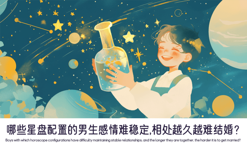哪些星盘配置的男生感情难稳定
