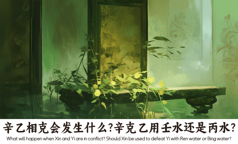 辛乙相克会发生什么?辛克乙用壬水还是丙水?