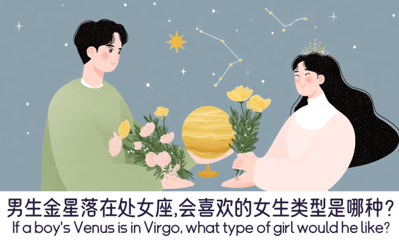 男生金星落在处女座会喜欢的女生类型