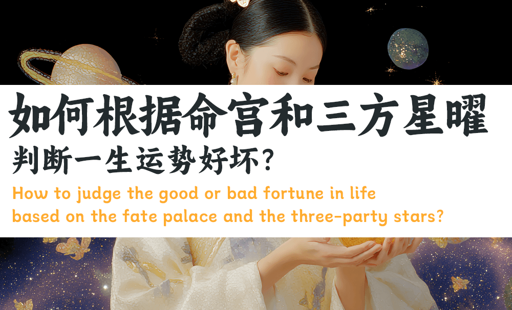 如何根据命宫和三方星曜判断一生运势好坏？