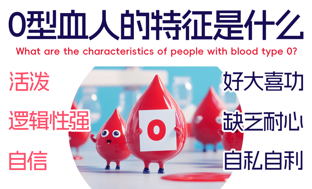 O型血性格特点解析：外向果断的行动型人格
