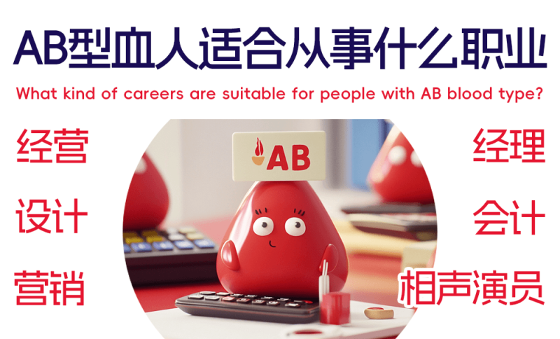 AB型血适合从事什么职业