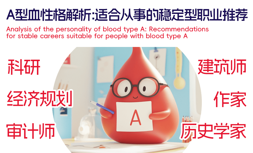 A型血性格解析：适合从事的稳定型职业推荐