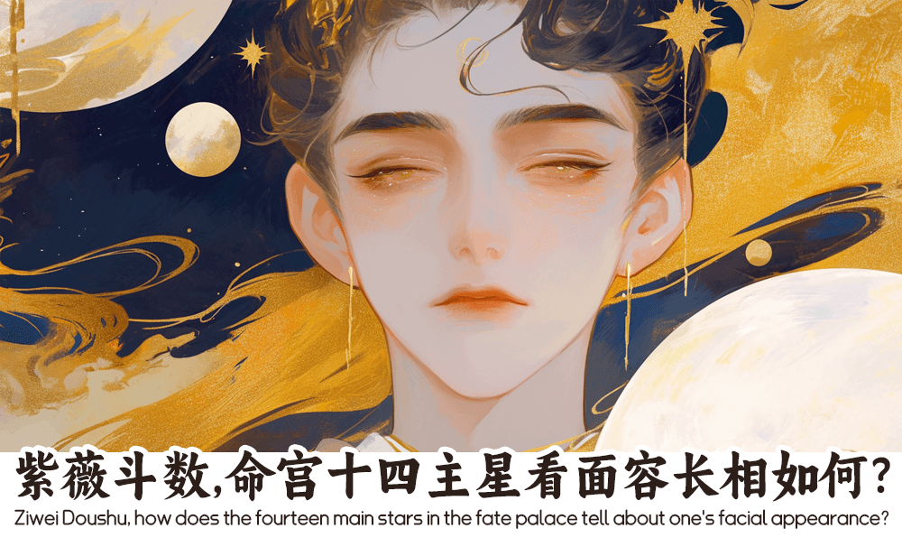 紫薇斗数，命宫十四主星看面容长相如何？