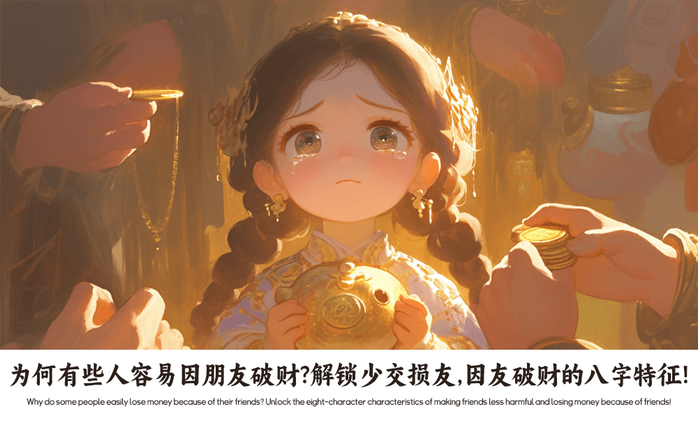 为何有些人容易因朋友破财？解锁少交损友，因友破财的八字特征！