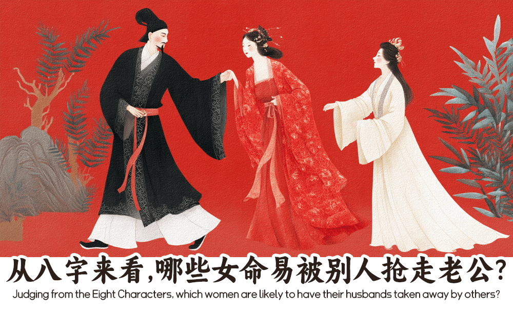 从八字来看，哪些女命易被别人抢走老公？