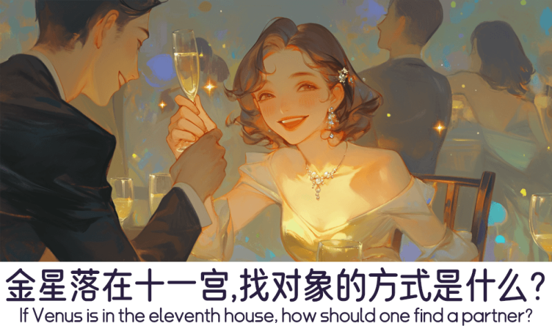 金星落在十一宫找对象的方式