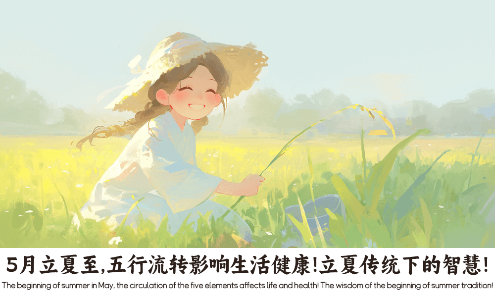5月立夏至，五行流转影响生活健康！立夏传统下的智慧！