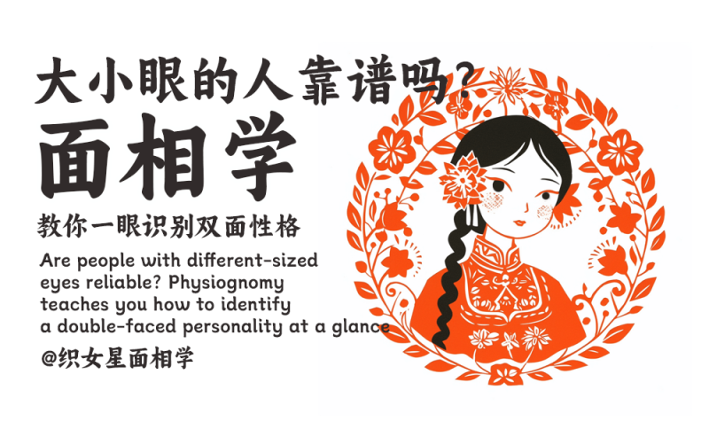 大小眼的人是爱情骗子