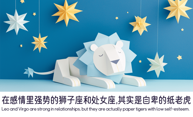 在感情里强势的狮子座和处女座