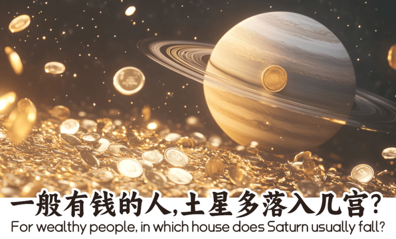 一般有钱的人，土星多落入几宫