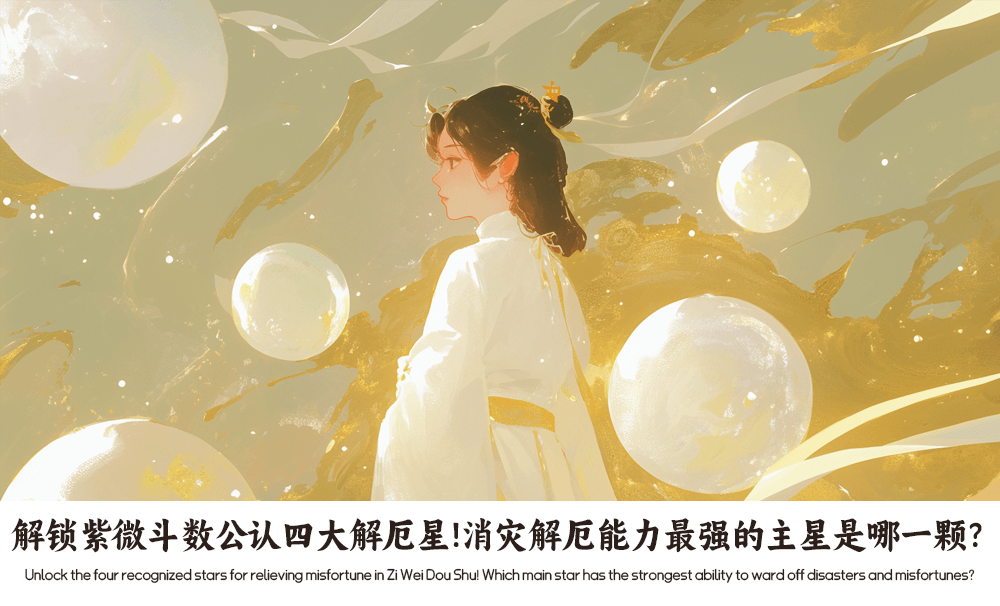 解锁紫微斗数公认四大解厄星！消灾解厄能力最强的主星是哪一颗？
