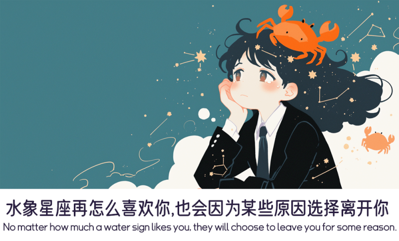 水象星座会选择离开的原因