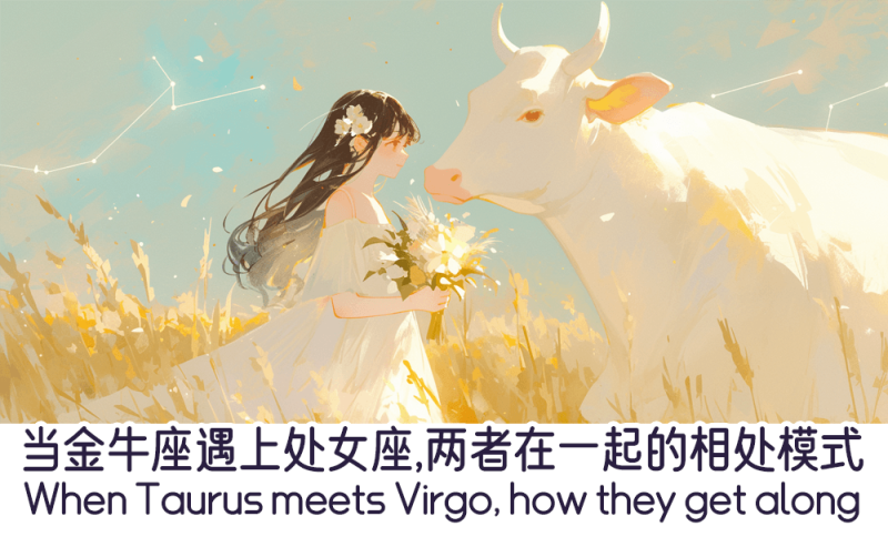 当金牛座遇上处女座的相处模式
