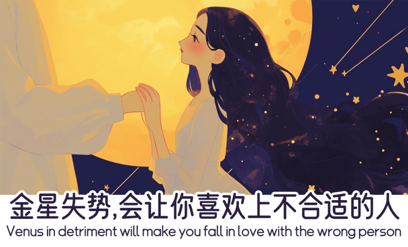 金星失势会让你喜欢上不合适的人