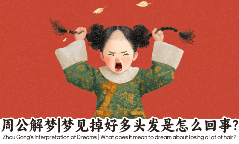 梦见掉好多头发