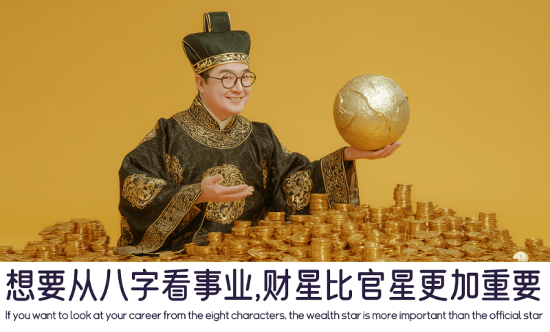 从八字看事业财星为什么要比官星更加重要