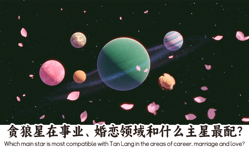 贪狼星在事业、婚恋领域和什么主星最配？
