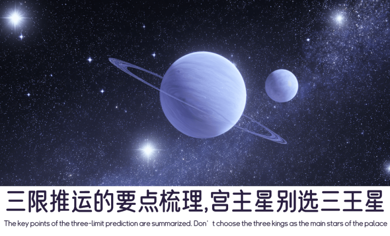 三限推运的要点梳理