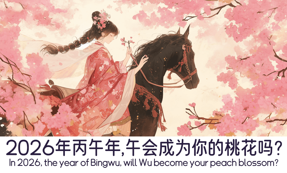 2026年丙午年，午会成为你的桃花吗？