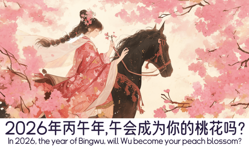 2026年丙午年的桃花