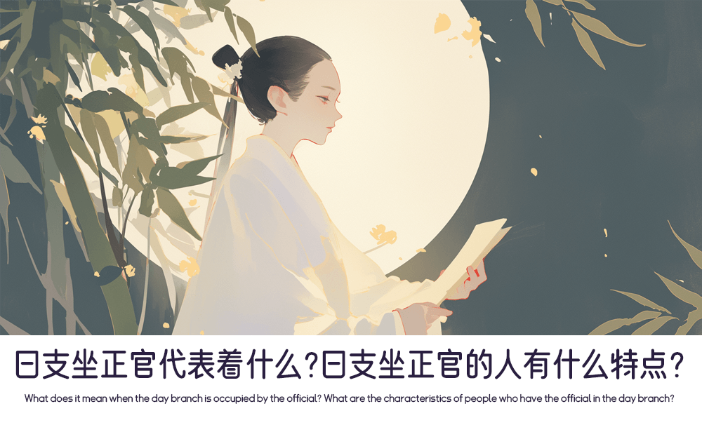 日支坐正官代表着什么？日支坐正官的人有什么特点？