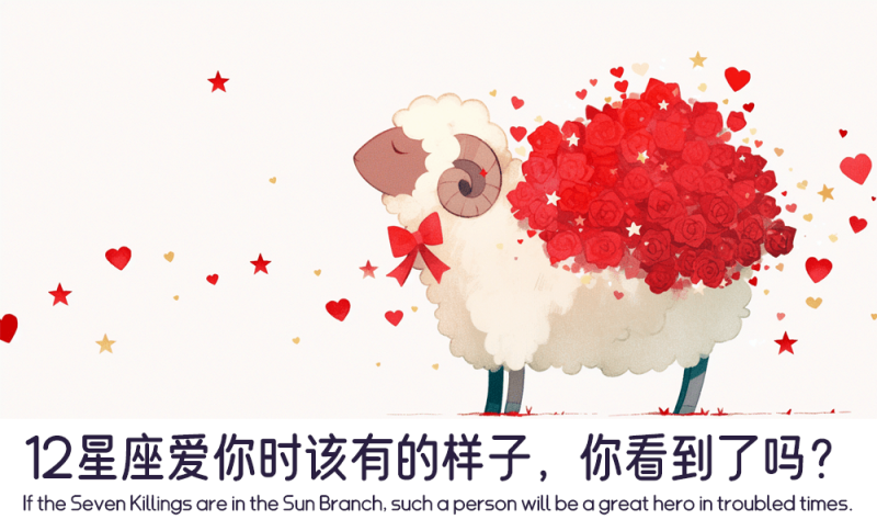 12星座爱你时该有的样子