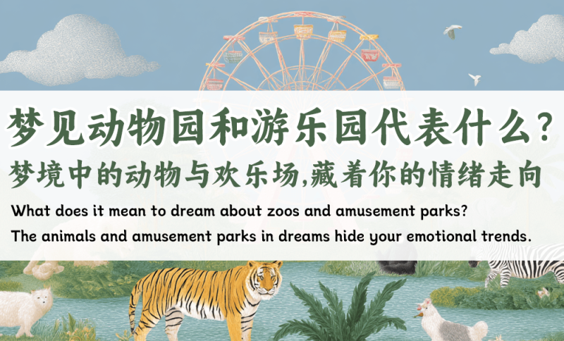梦见动物园和游乐园