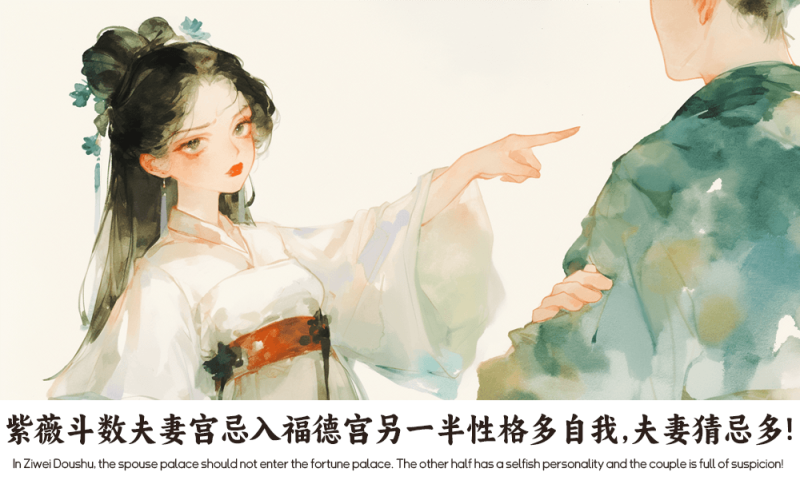 紫薇斗数夫妻宫忌入福德宫