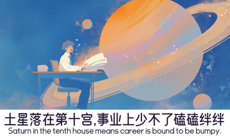 土星落在第十宫的人的事业发展