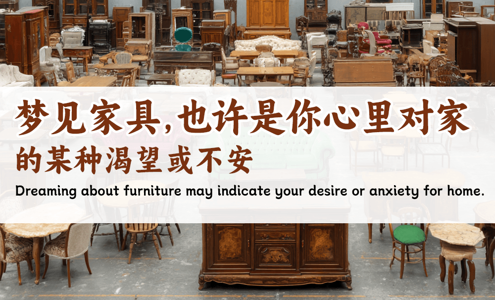 梦见家具，也许是你心里对家的某种渴望或不安