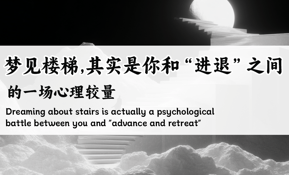 梦见楼梯，其实是你和“进退”之间的一场心理较量