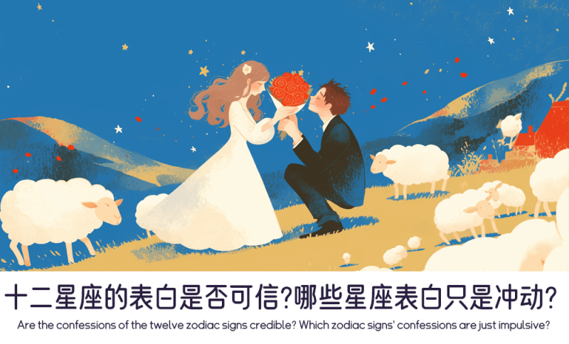 十二星座的表白是否可信