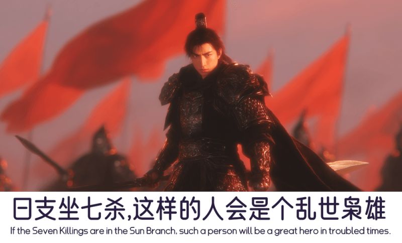 日支坐七杀的人会是什么样的
