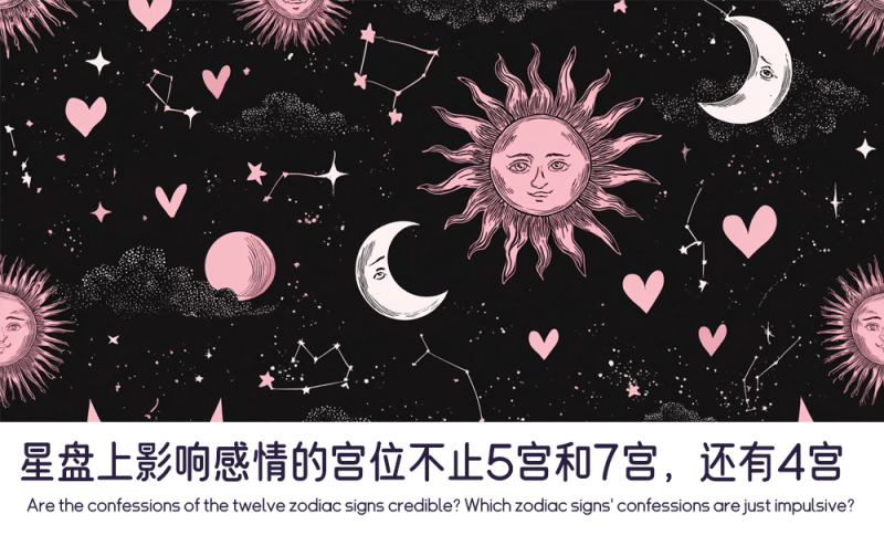 星盘上影响感情的宫位
