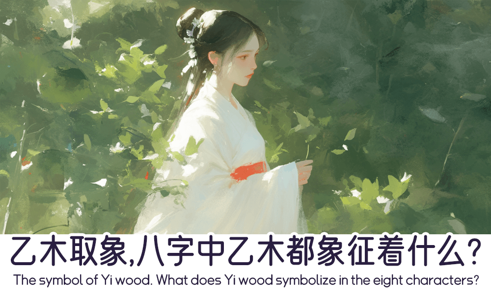 乙木取象，八字中乙木都象征着什么？