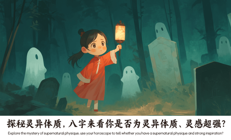 八字来看你是否为灵异体质、灵感超强