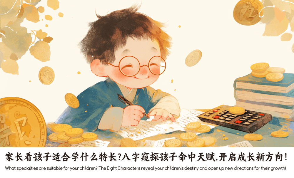 家长看孩子适合学什么特长？八字窥探孩子命中天赋，开启成长新方向！